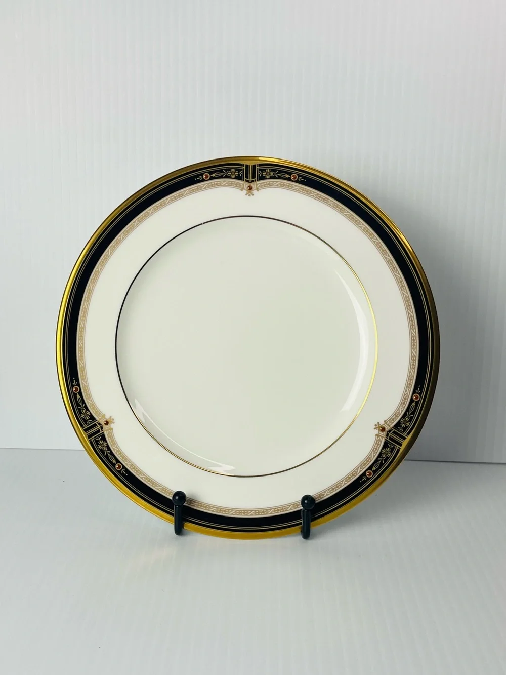 Noritake Bone China GOLD AND SABLE 9758 Salad Plate